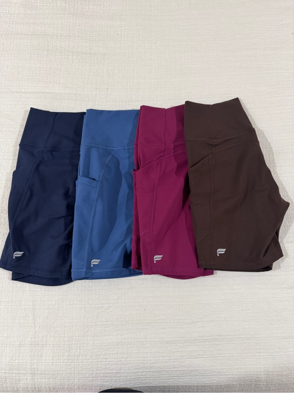 Fabletics Women’s High-Waist Performance Shorts - 4pack